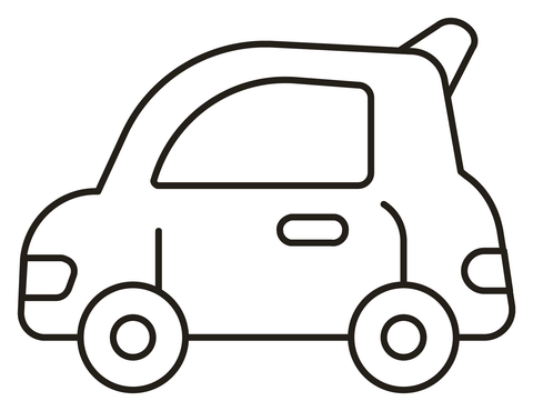 Automobile coloring page free printable coloring pages