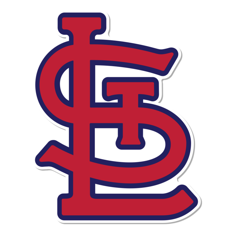 St louis cardinals mlb logo sticker
