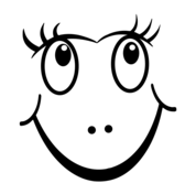 Dibujo de cara de emoji sonriente feliz en blanco y negro para colorear dibujos para colorear imprimir gratis