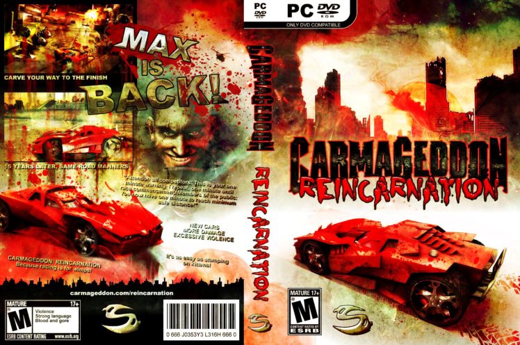Carmageddon reincarnation game poster wallpapers hd desktop and mobile backgrounds