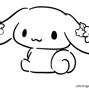 Cinnamoroll coloring pages printable for free download