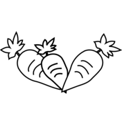 Carrots coloring pages free coloring pages