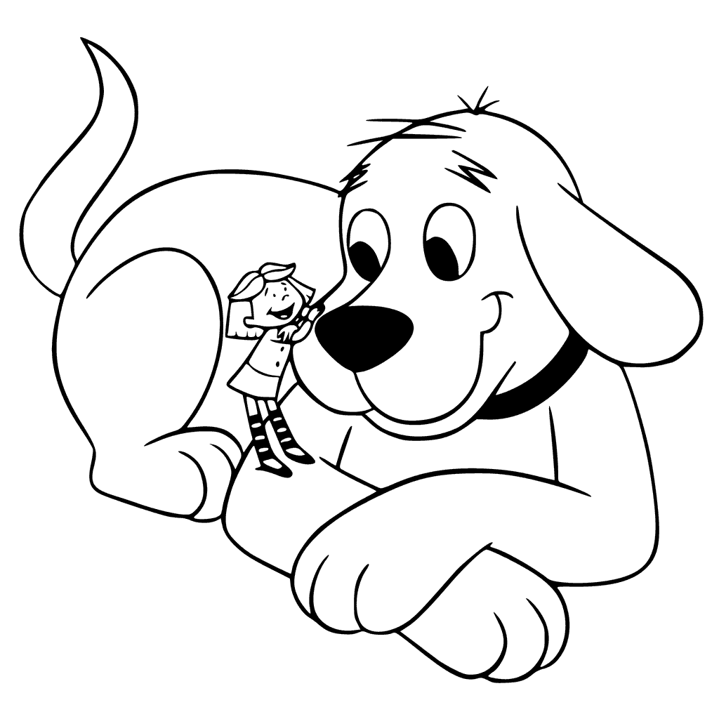 Clifford coloring pages