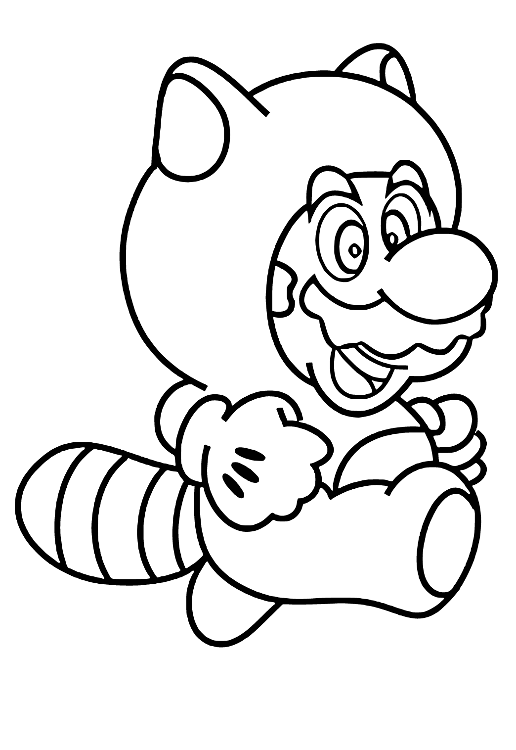 Free printable funny mario coloring page sheet and picture for adults and kids girls and boys