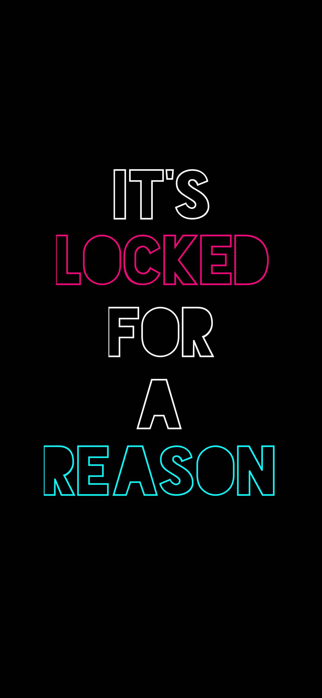 Locked for reason