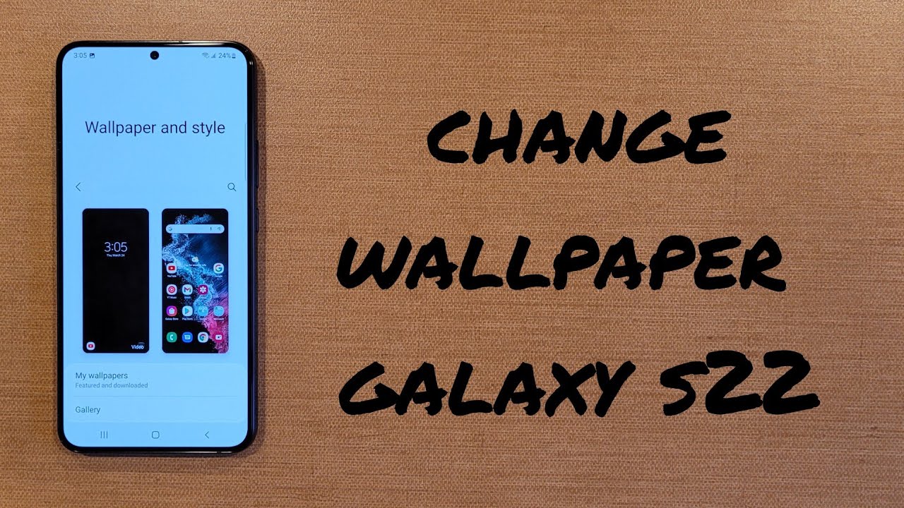 How to change wallpaper and lock screen page samsung galaxy s
