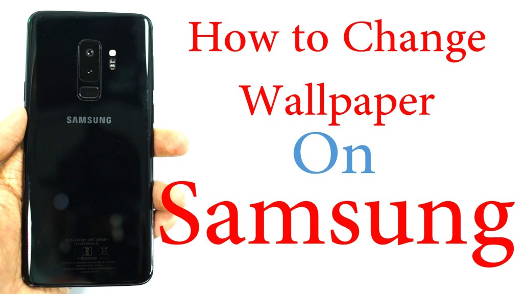 How to change wallpaper on samsung galaxy a â