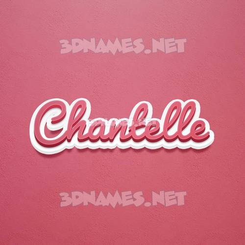 Preview of black background d name for chantelle