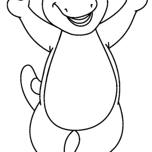 Barney and friends coloring pages printable for free download