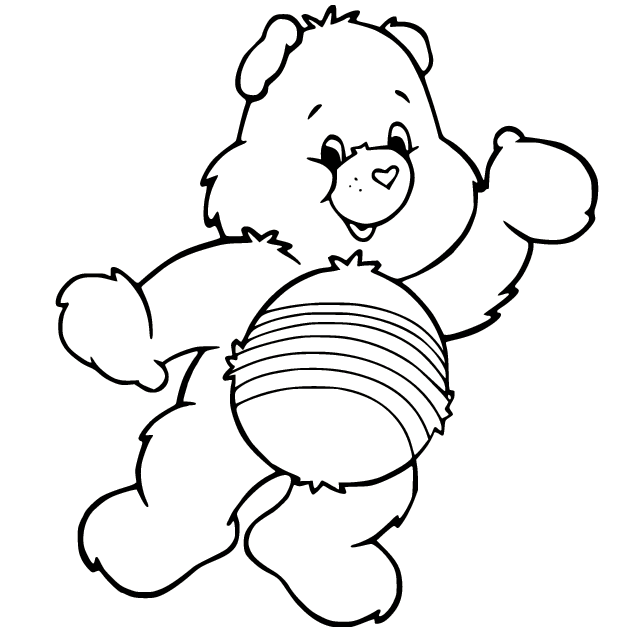 Care bears coloring pages