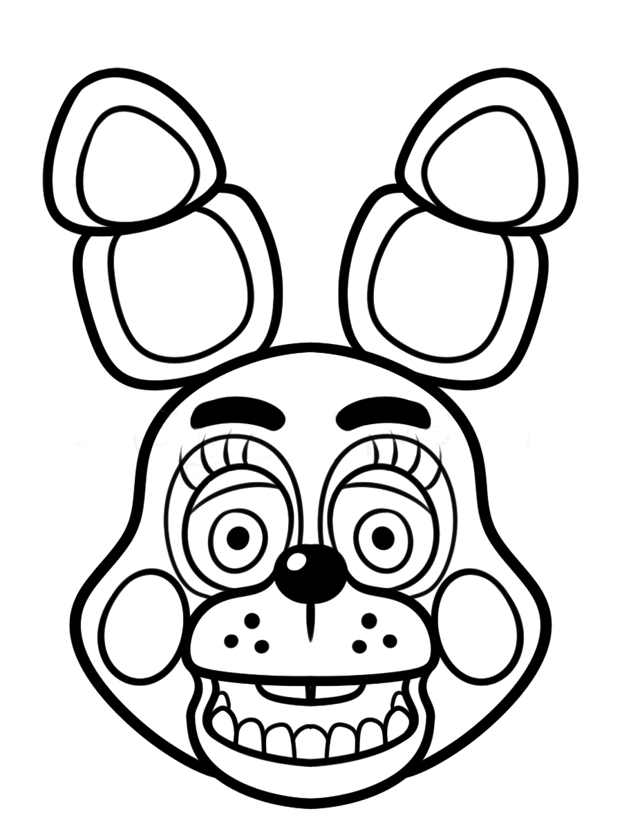 Free printable five nights at freddys fnaf coloring pages