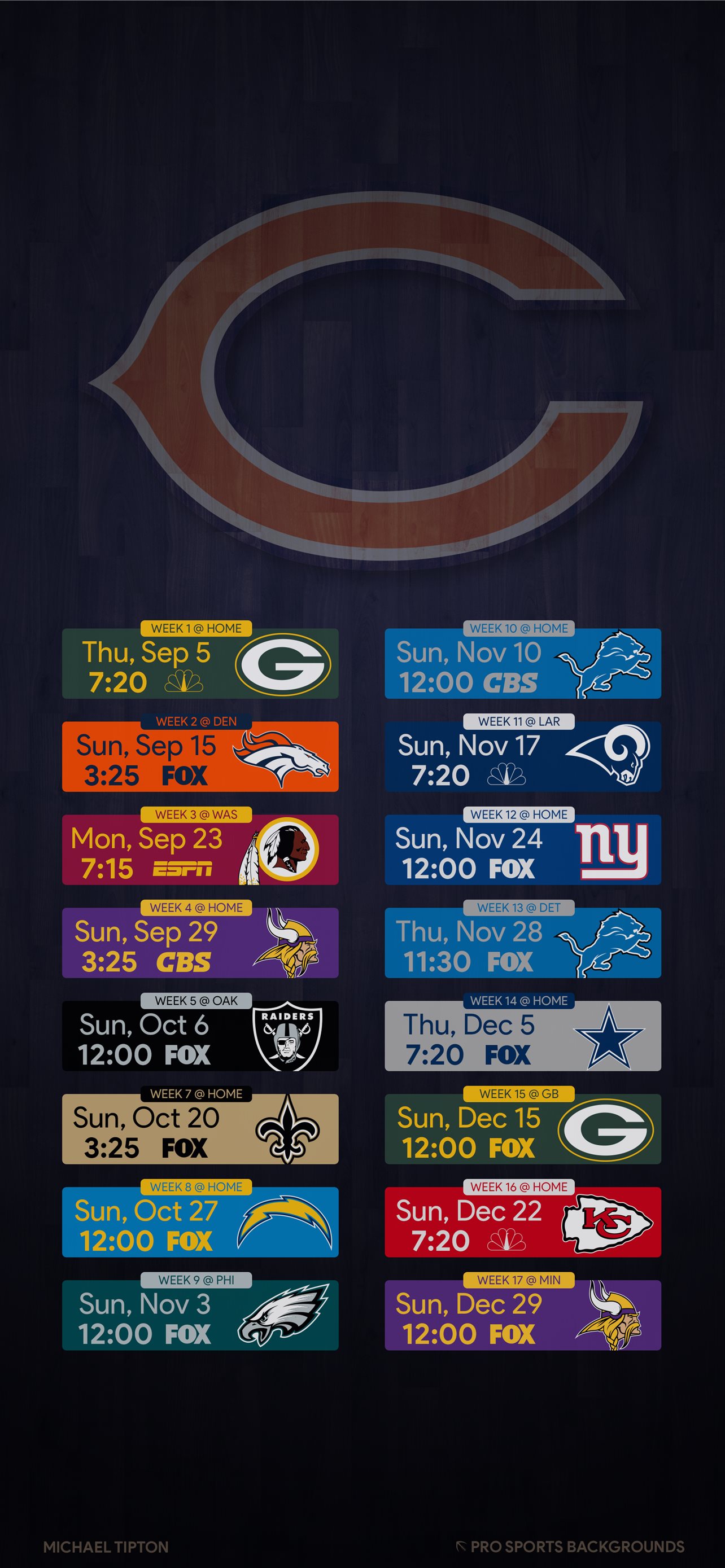 Chicago bears iphone wallpapers free download