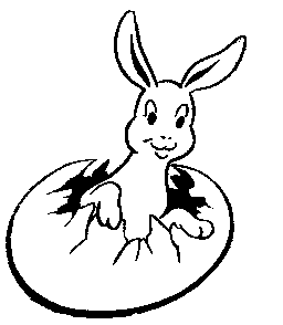 Free easter coloring pages clipart