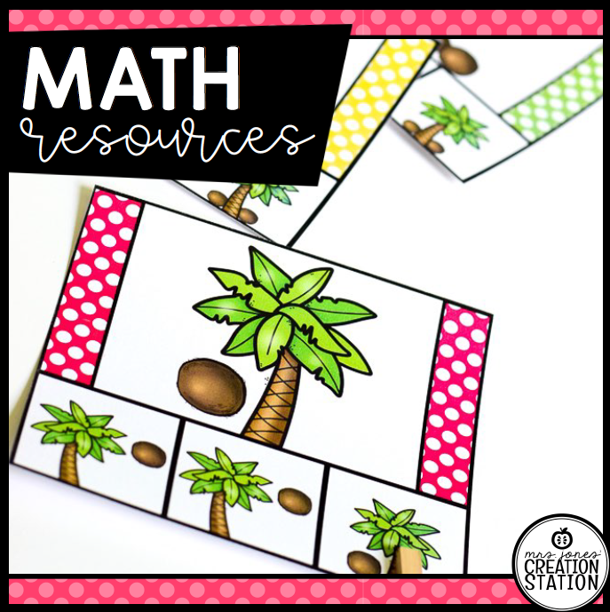 Chicka chicka boom boom activities math and literacy centers prek and kinder