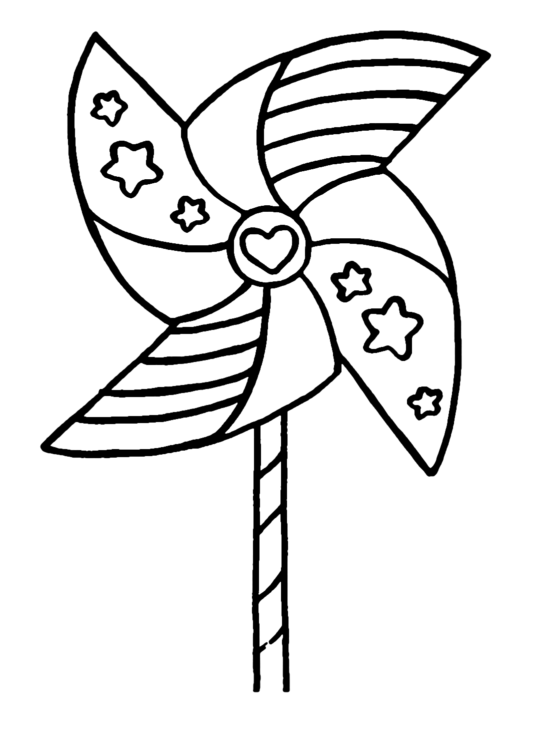 Pinwheel coloring pages printable for free download
