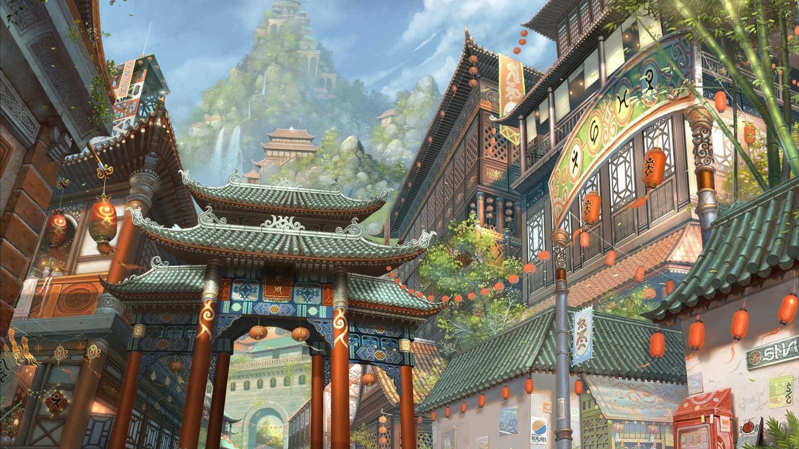 A city in china desktop wallpapers x