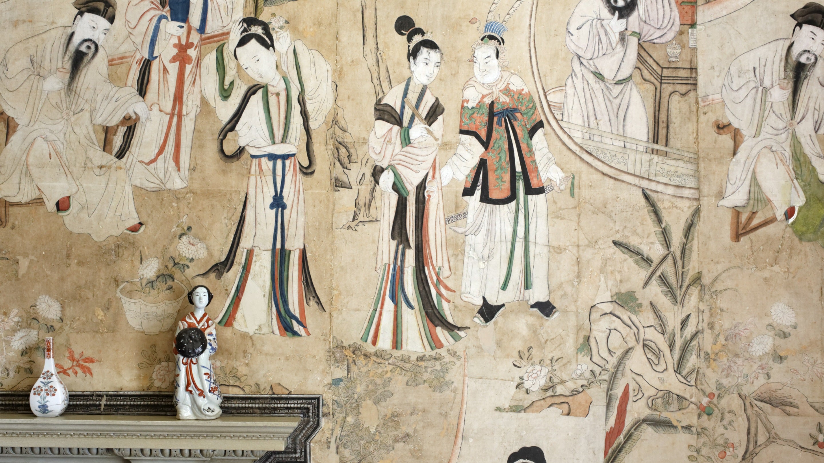 Chinese wallpaper art and collections national trust