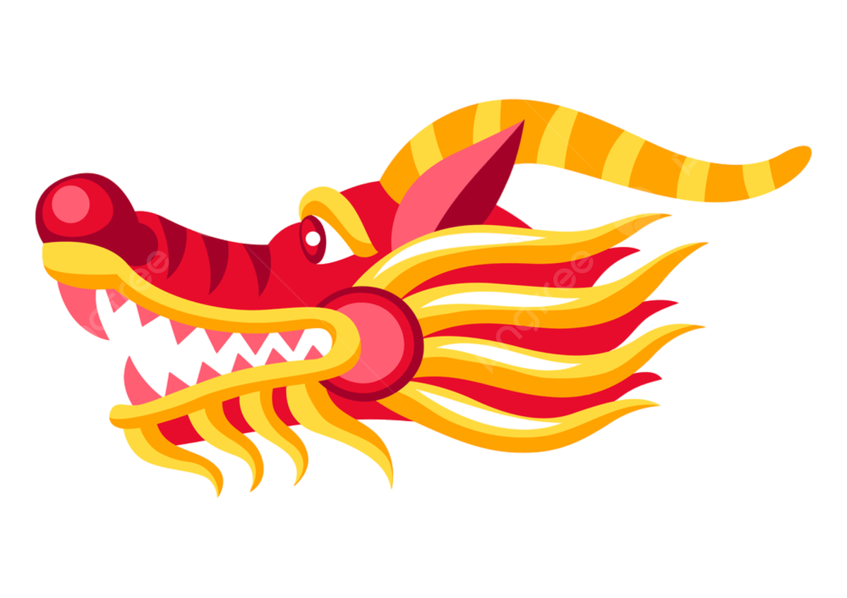 Chinese dragon head vector art png images free download on
