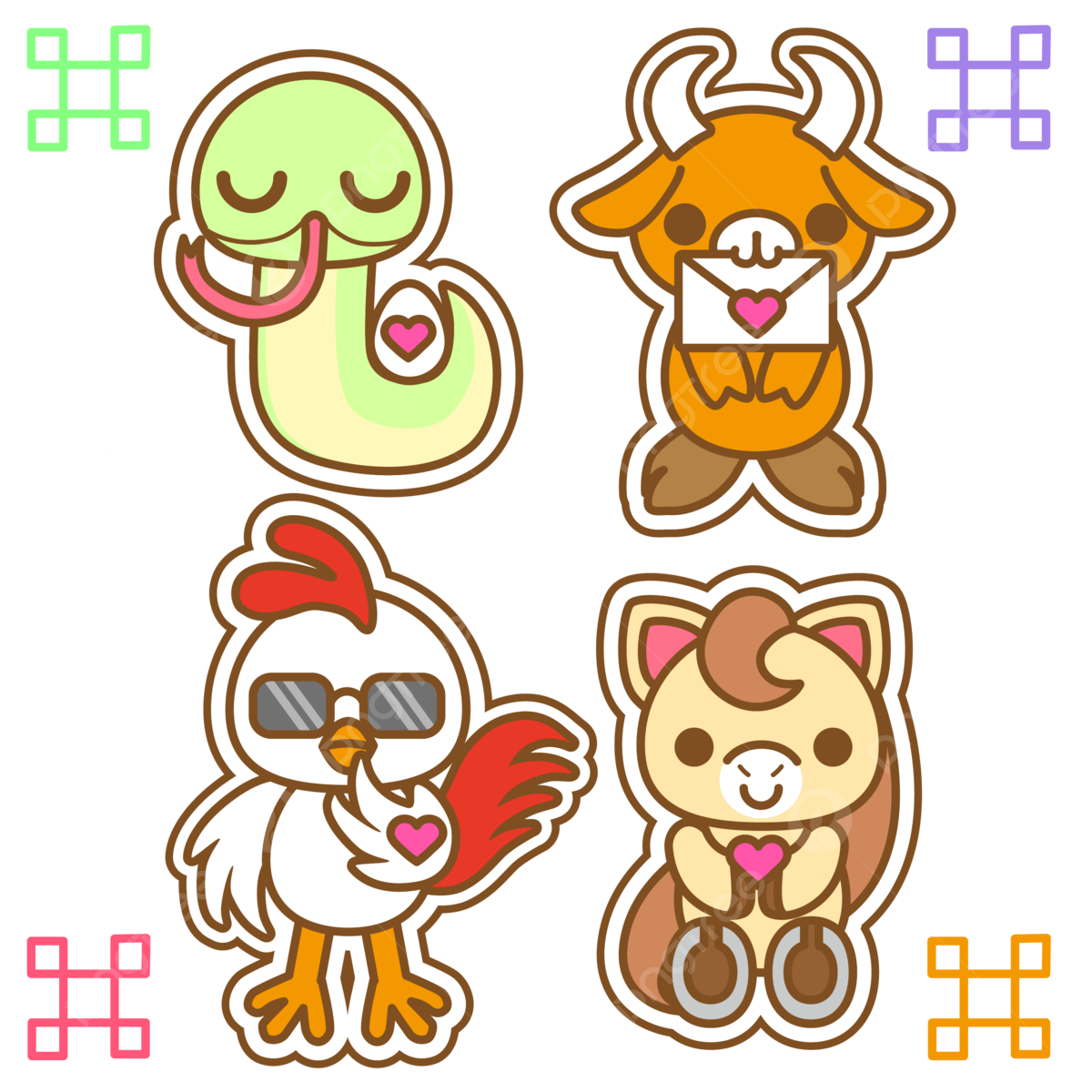 Chinese zodiac png transparent images free download vector files