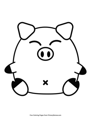 Chinese zodiac pig coloring page â free printable pdf from