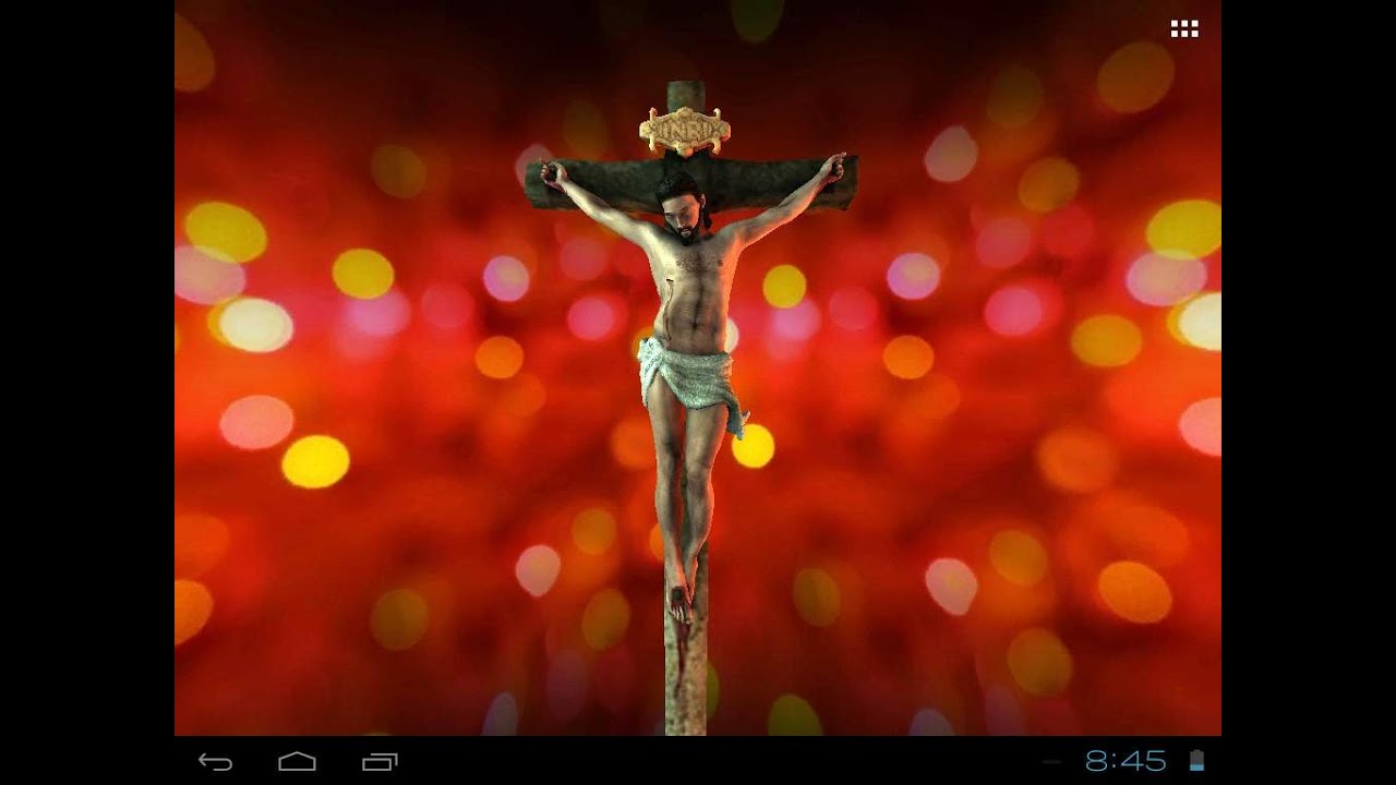 Jesus christ d live wallpaper free animated mobile app