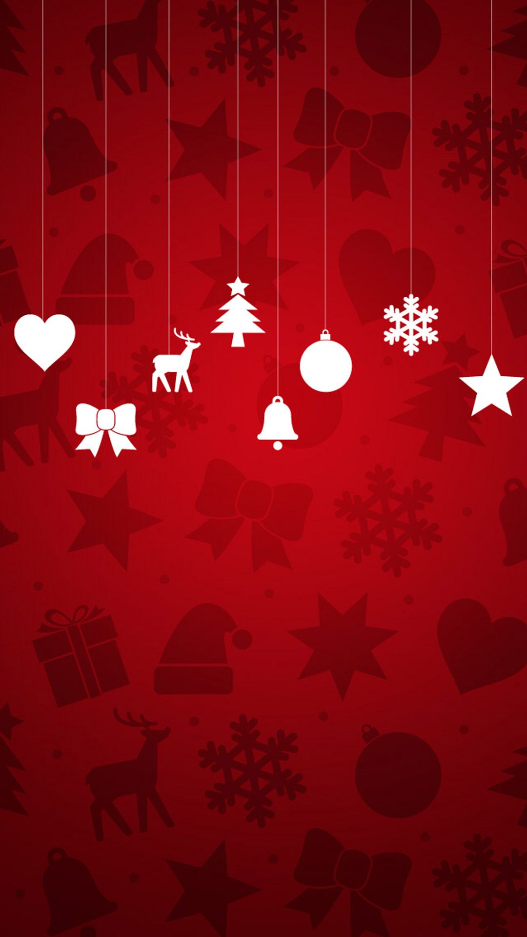 Red christmas wallpapers