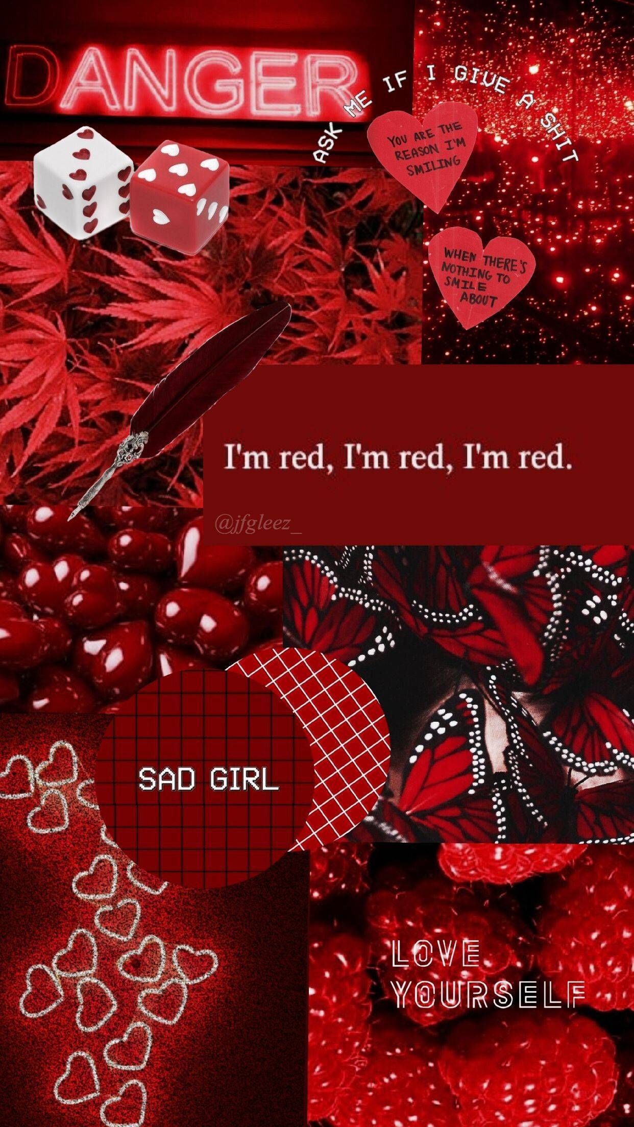 Black and red christmas aesthetic wallpapers