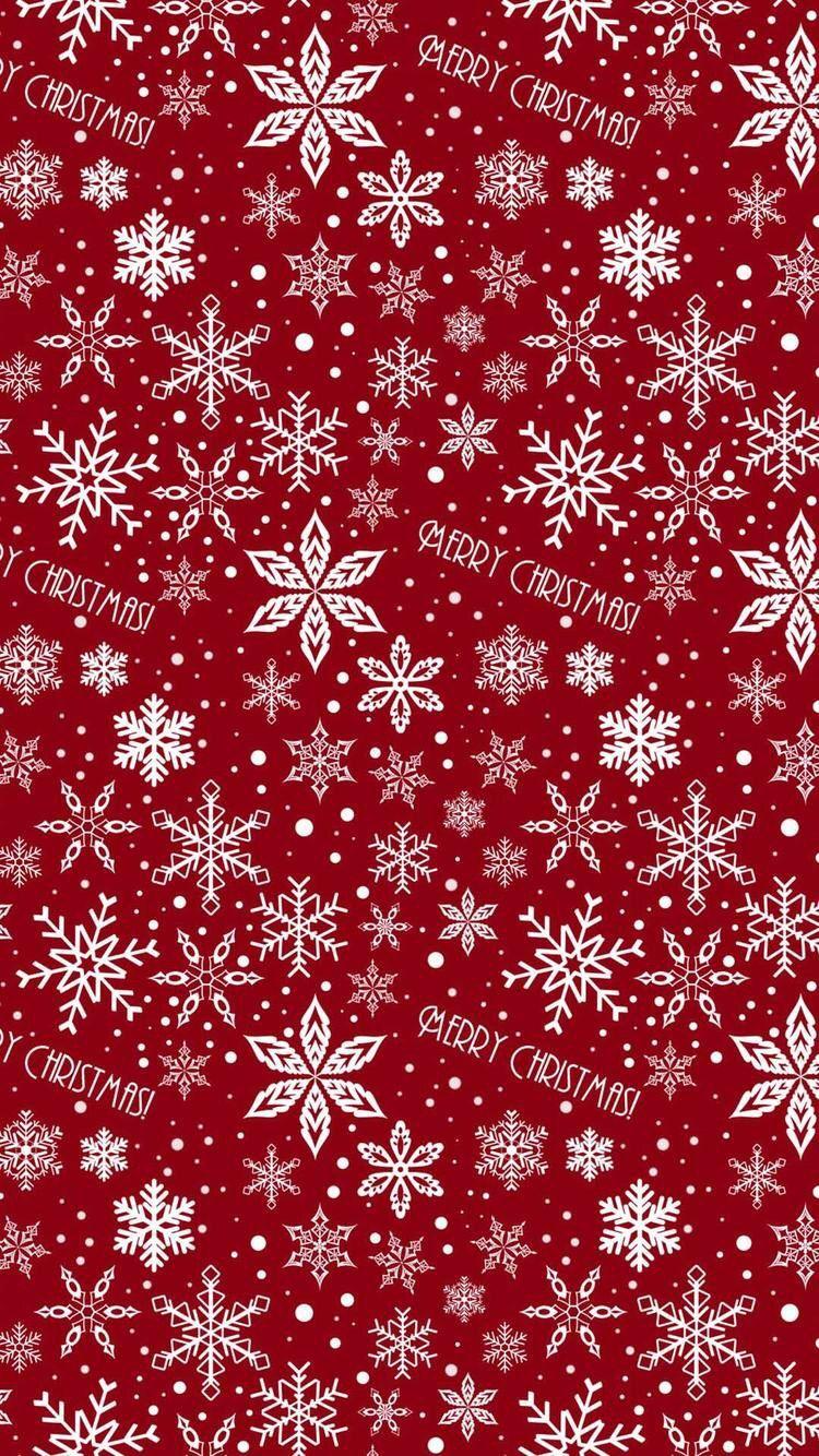 Red christmas aesthetic wallpapers