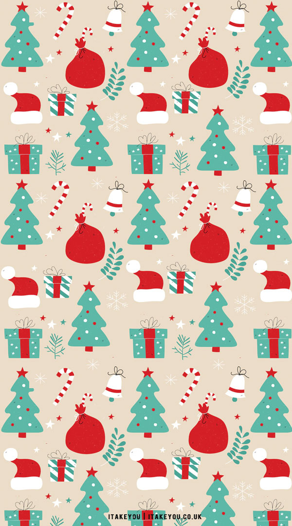 Preppy christmas wallpaper ideas green and red on nude background for phones i take you wedding readings wedding ideas wedding dresses wedding theme