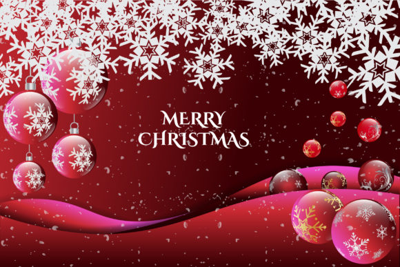 Beautiful christmas background grafik von hafidzputra