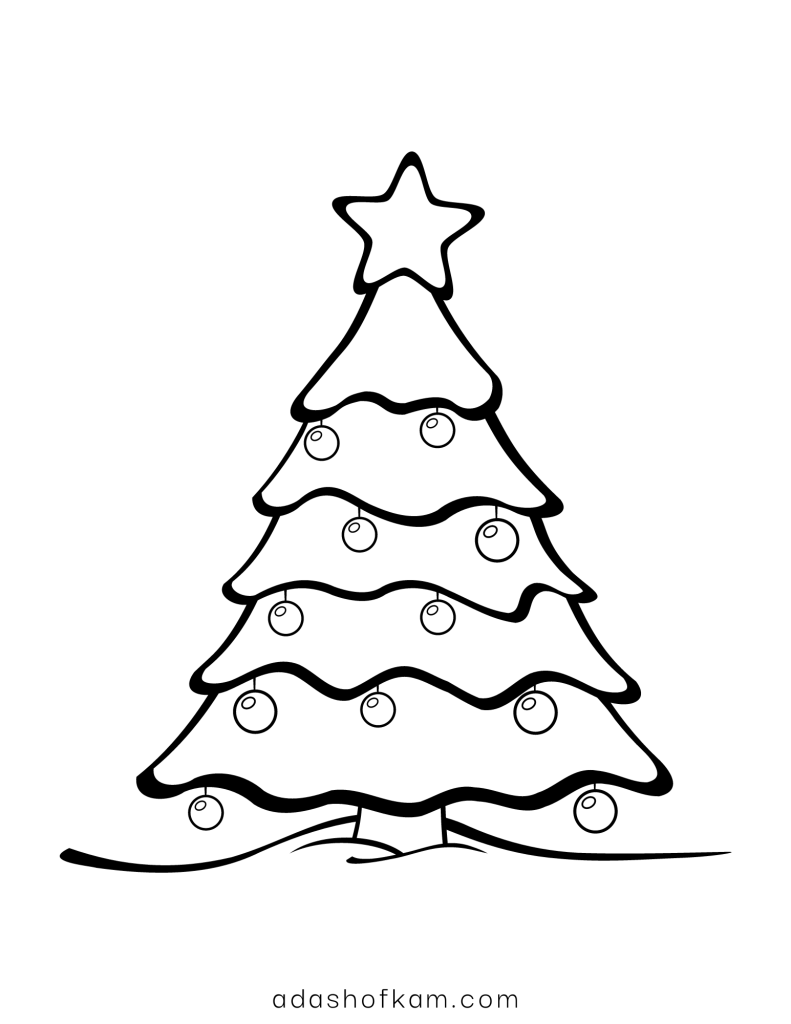Free holiday coloring pages for kids printable