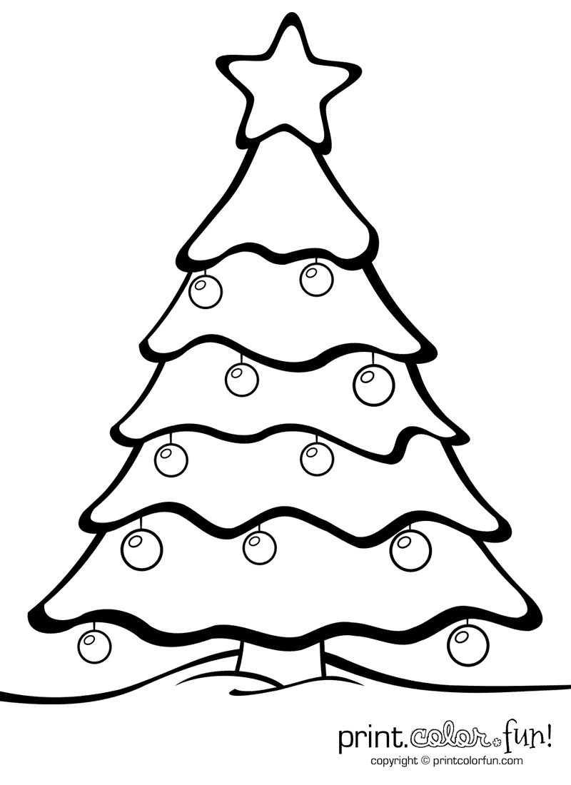 Download and print your page here christmas tree printable christmas tree coloring page printable christmas coloring pages