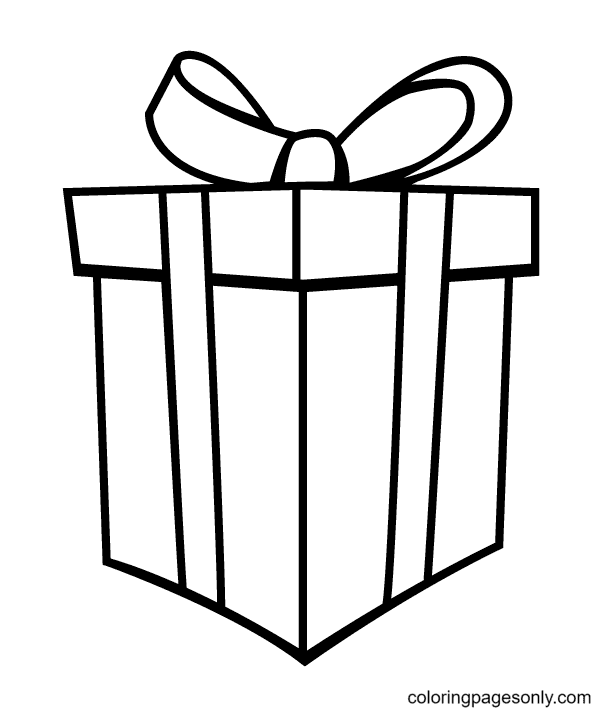 Christmas gifts coloring pages printable for free download