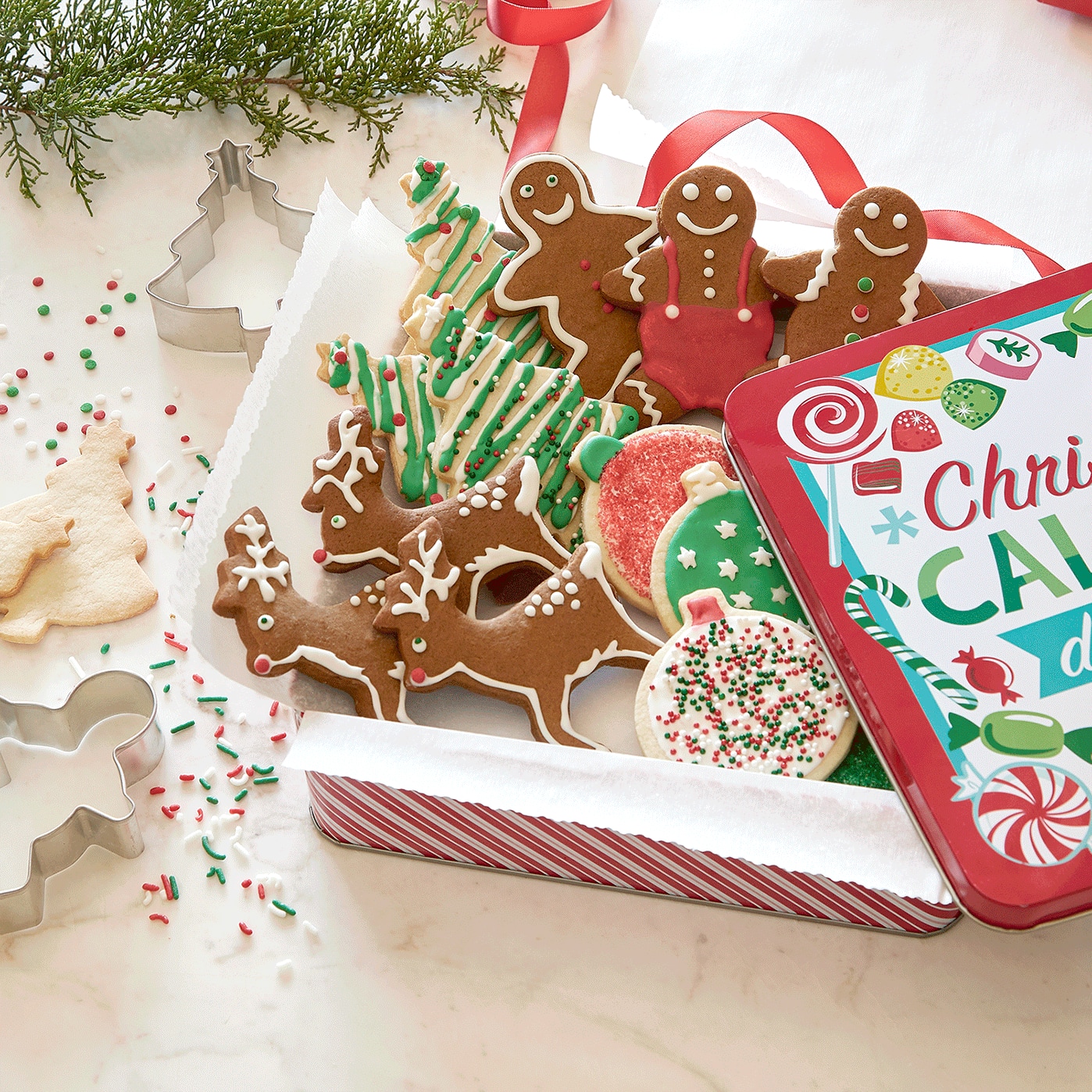 Decorated christmas sugar cookies projects