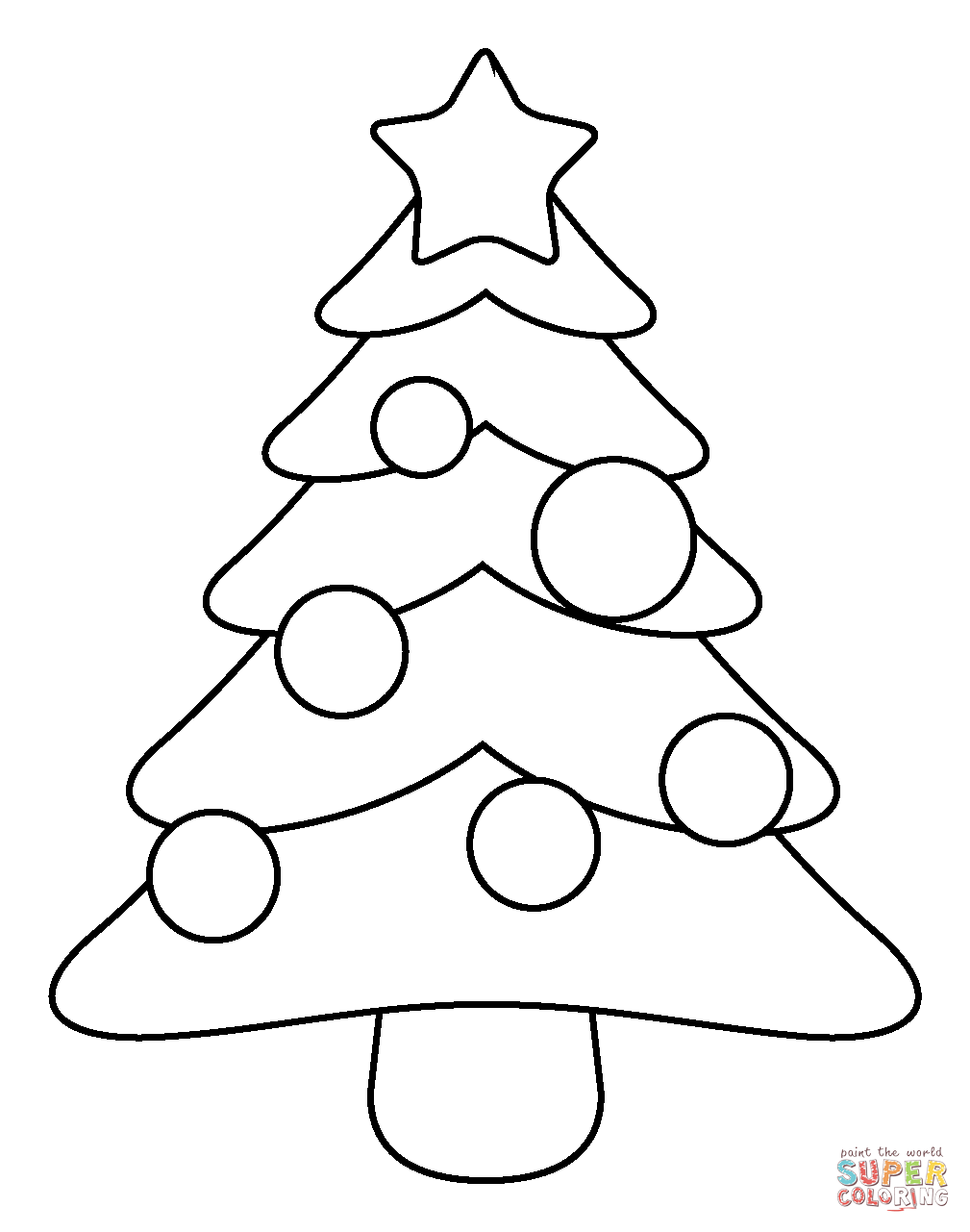 Christmas tree emoji coloring page free printable coloring pages