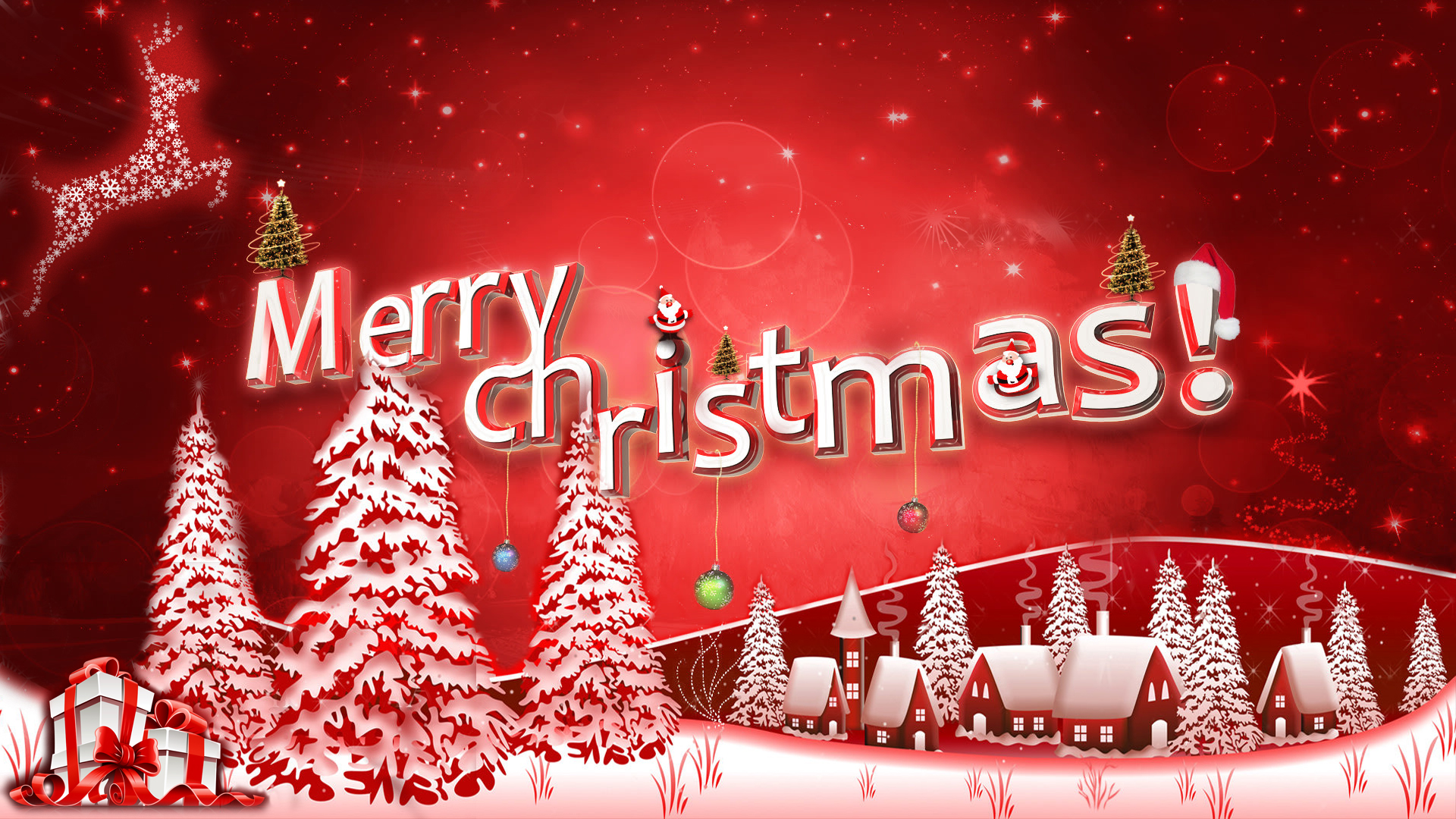 Merry christmas hd papers and backgrounds