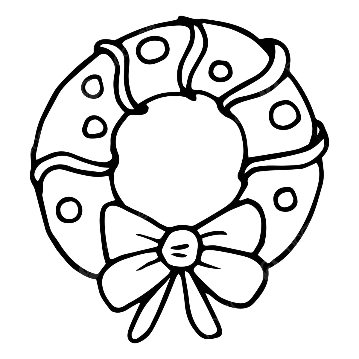 Christmas wreath drawing png transparent images free download vector files
