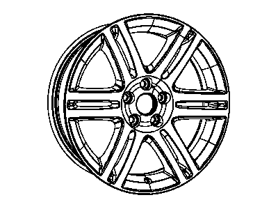 Chrysler spare wheel