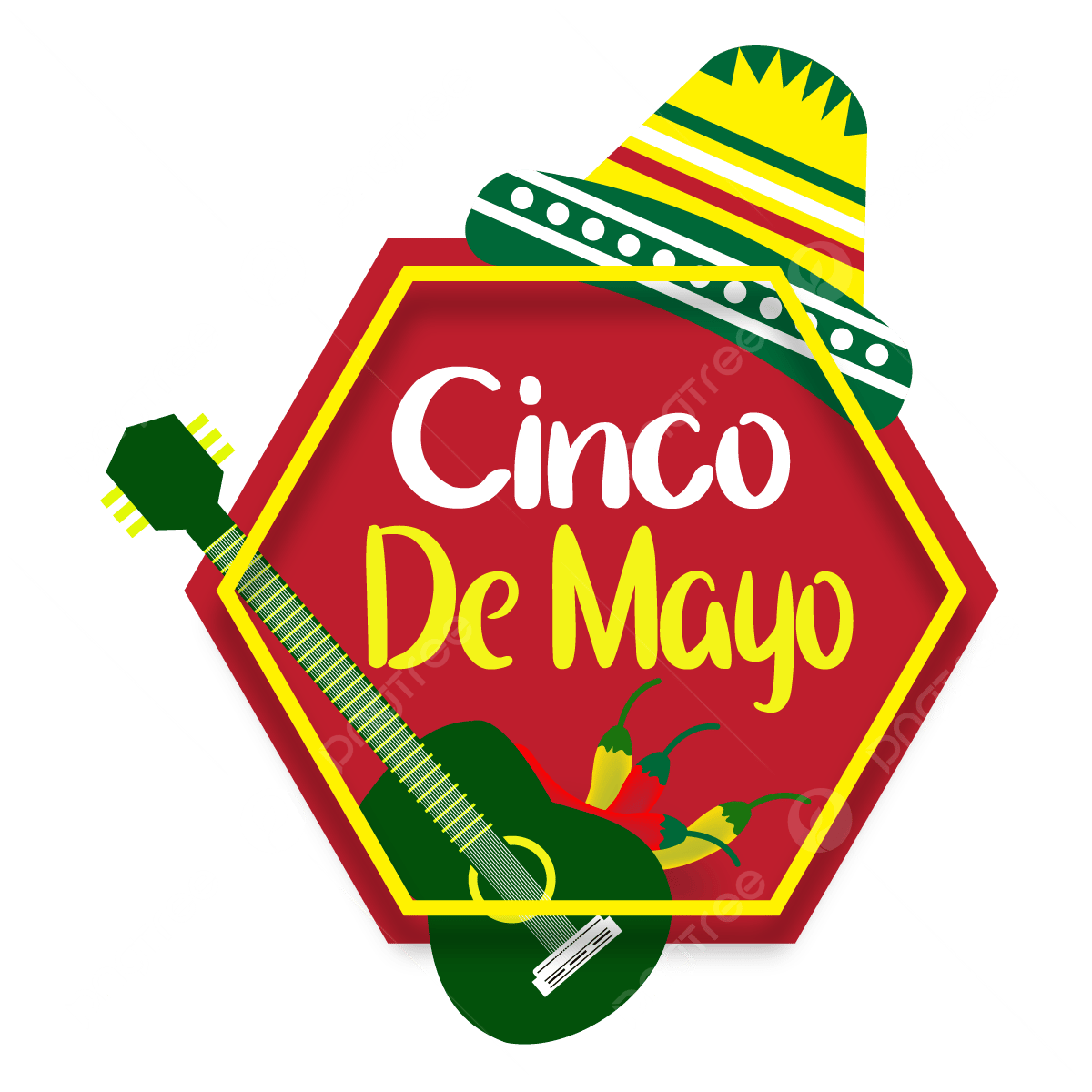 New cinco de mayo png vector psd and clipart with transparent background for free download
