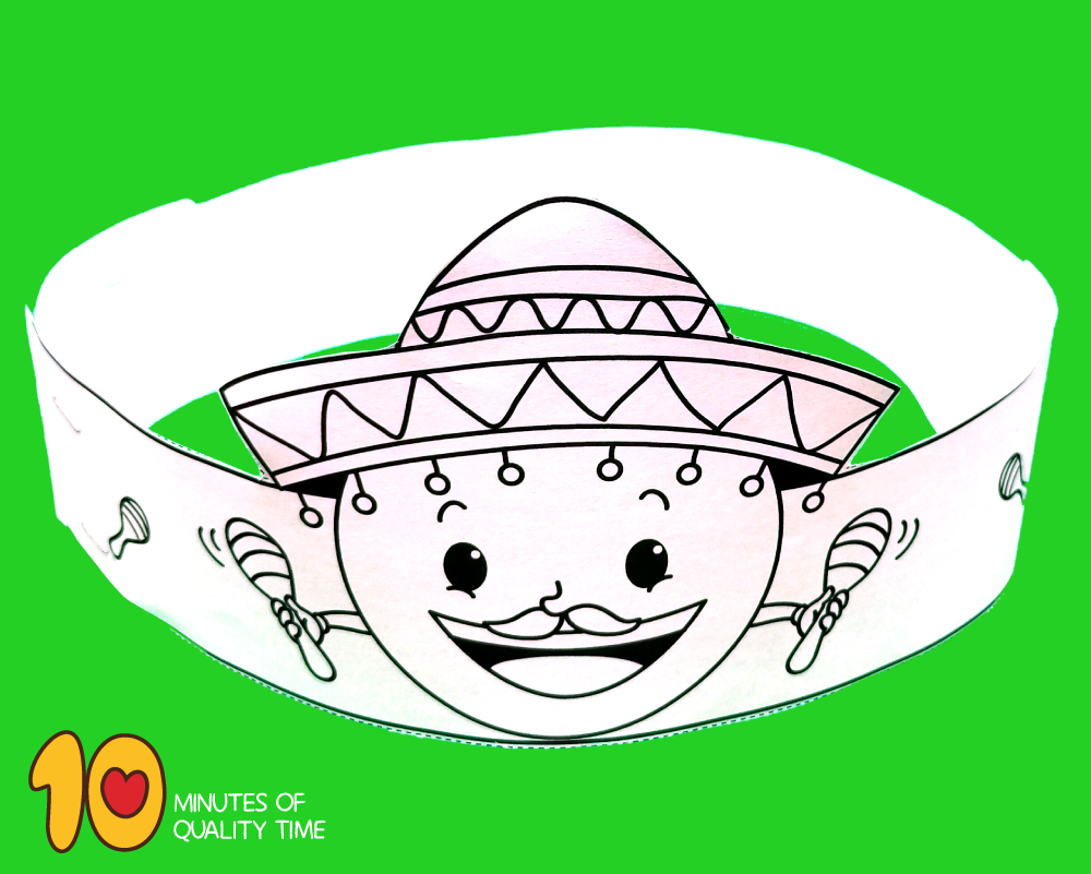 Printable crafts for cinco de mayo â minutes of quality time