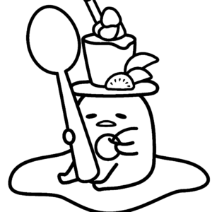 Gudetama coloring pages printable for free download