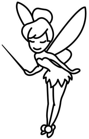Tinkerbell coloring pages free coloring pages