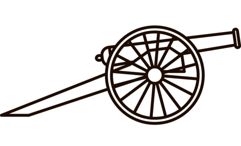 Civil war cannon coloring page free printable coloring pages