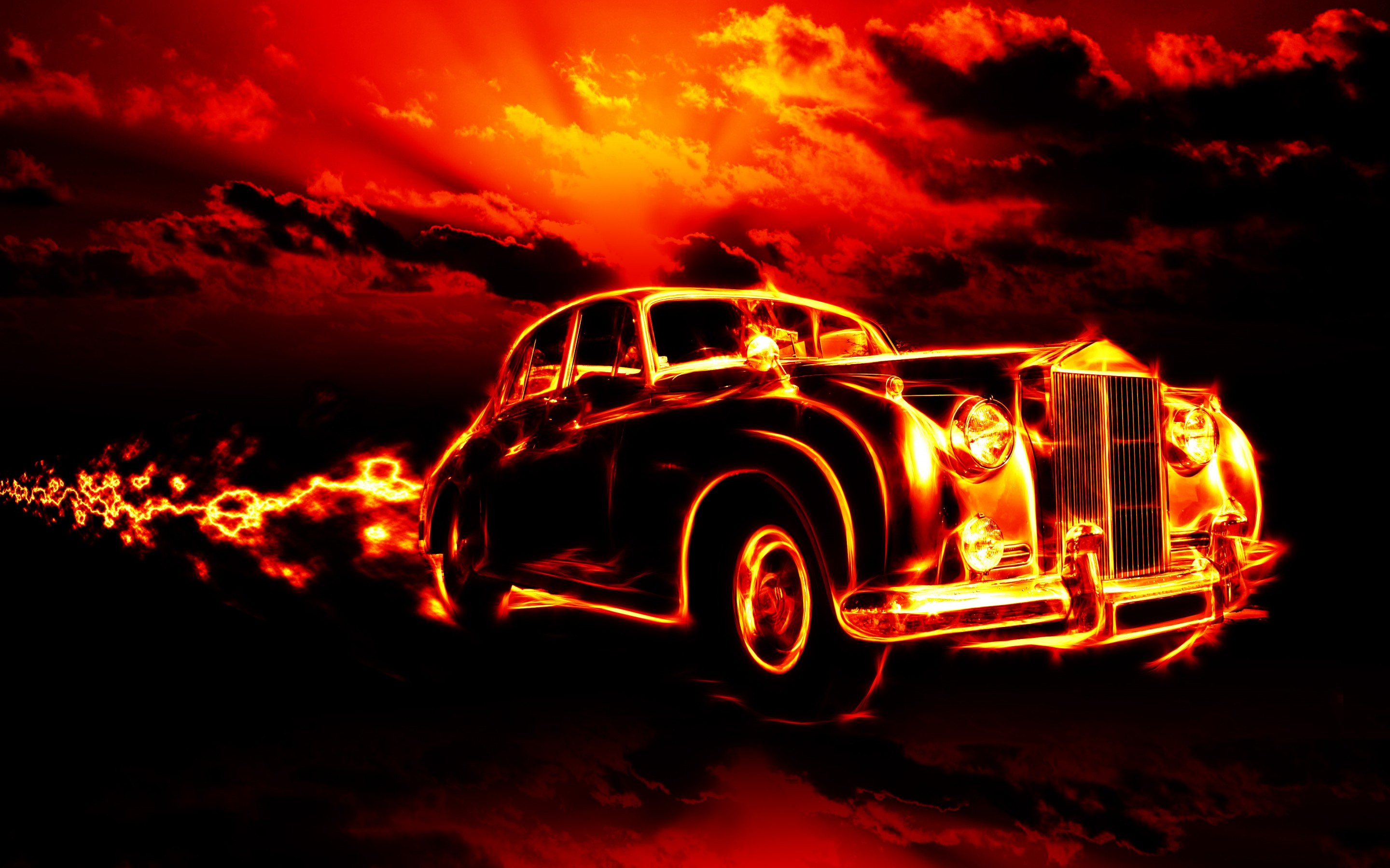 Fire classic car hd wallpapers for desktop x