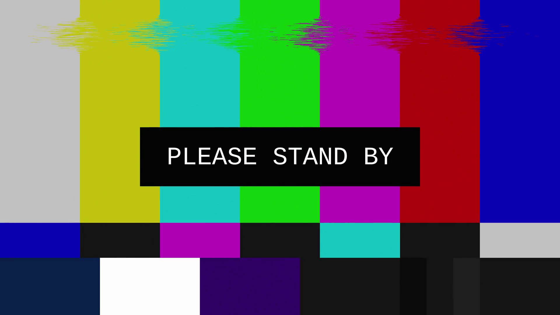 Download please stand by color bars wallpaper
