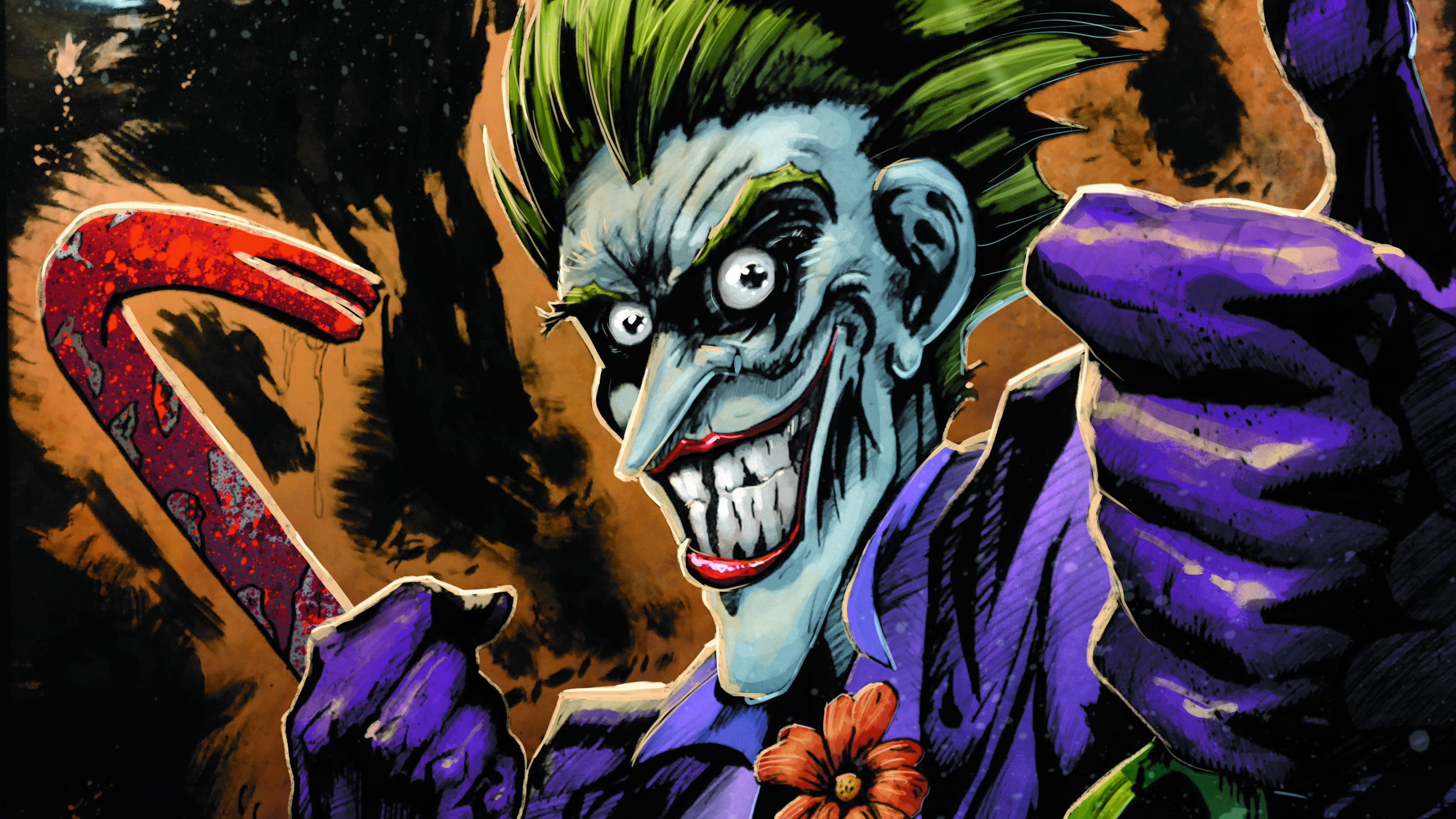 Joker color art k hd superheroes k wallpapers images backgrounds photos and pictures