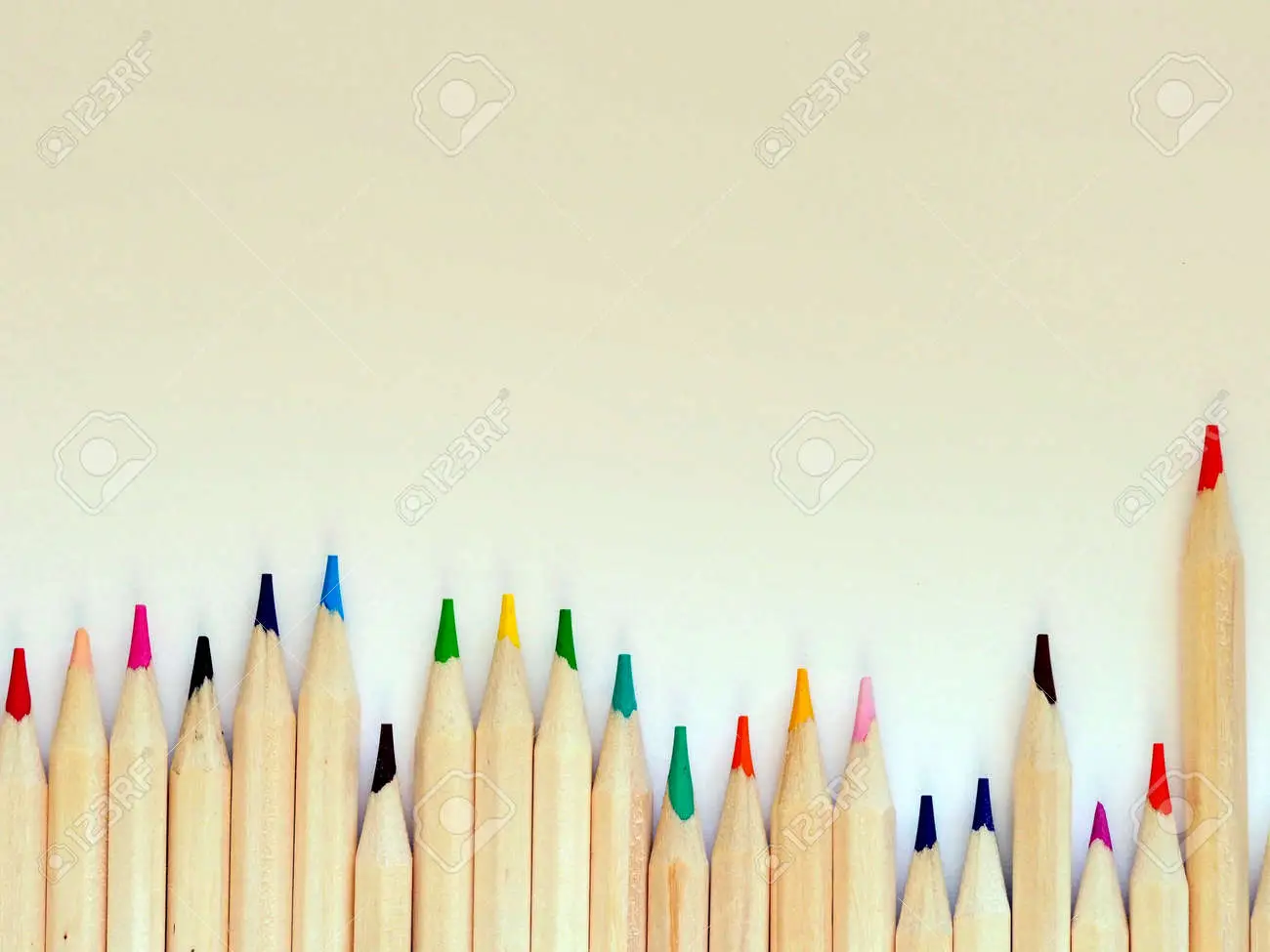 Multi colored pencils art wallpaper background stock photo picture and royalty free image image