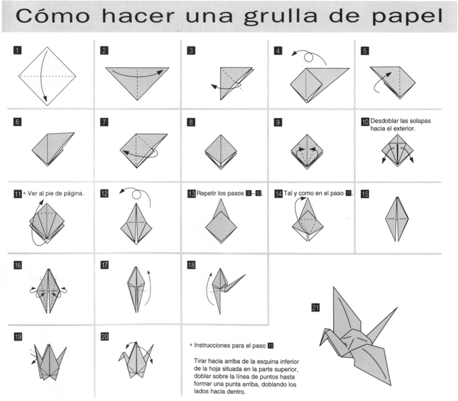 Adorno decorativo con grullas origami manualidades de hogar grullas origami o hacer una grulla adornos de origami