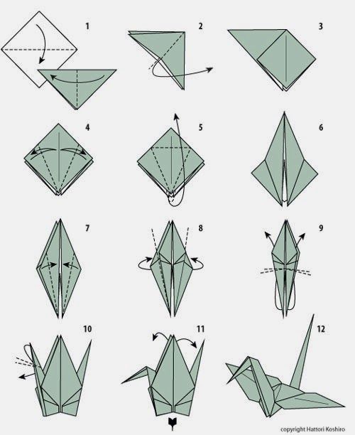 Grulla de origami paso a paso grullas origami origami paso a paso origami