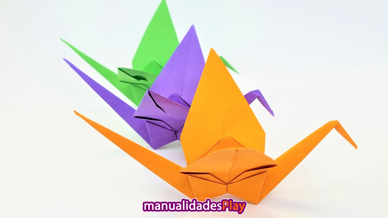 Cãmo hacer una grulla de papel con origami